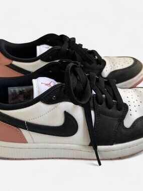 Jordan 1 retro low golf rust pink nike shoes